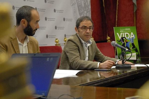 Presentación de la campaña, este jueves en el Ayuntamiento.