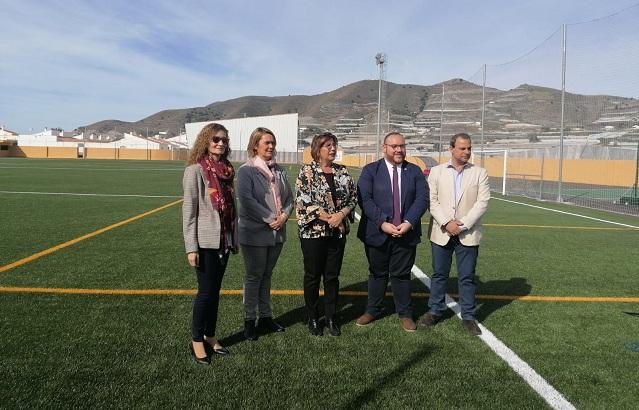 Inauguración del nuevo campo.