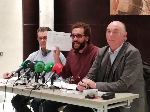 Jesús Candel, Spiriman, en una reciente rueda de prensa.