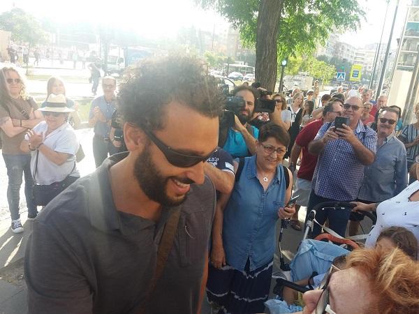 Jesús Candel a su llegada a los juzgados. Jesús Candel a su llegada a los juzgados.