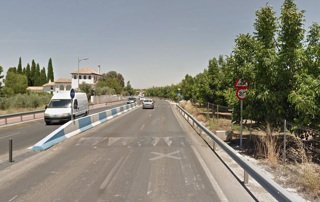 Carretera de La Zubia. Carretera de La Zubia.