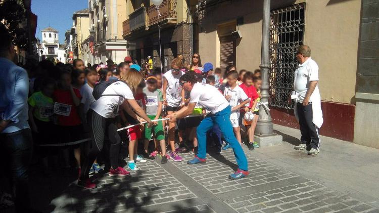 Carrera contra el acoso escolar. 