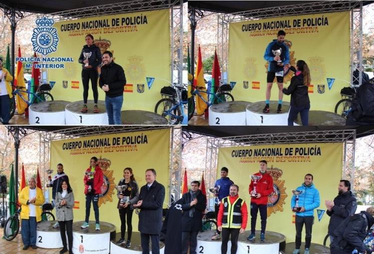 Ganadores de las distintas categorías.