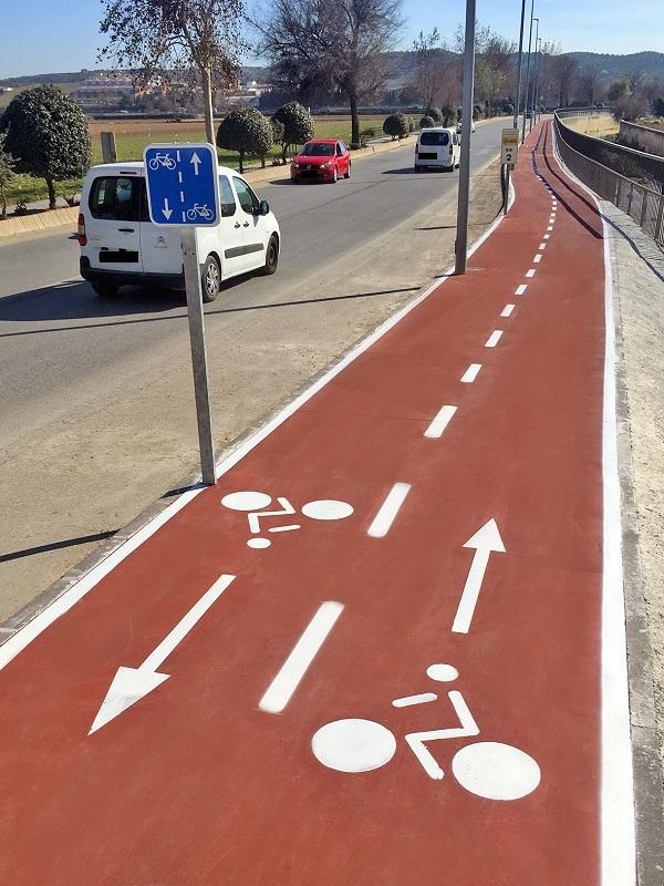 Tramo recién inaugurado. Tramo recién inaugurado.
