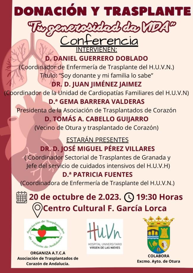 Cartel de las jornadas.
