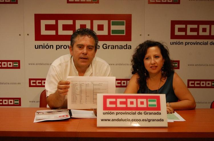 Diego Molina y Mercedes González, en una imagen de archivo.