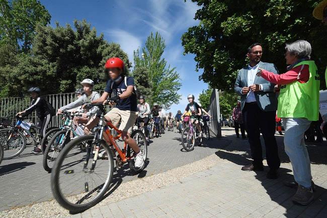 Ruta cicloturista celebrada este viernes. 