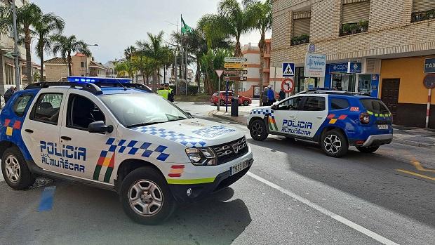 Patrullas de la Policía Local de Almuñécar.