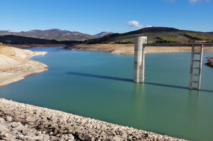 El embalse de Colomera está únicamente al 10% de su capacidad. 