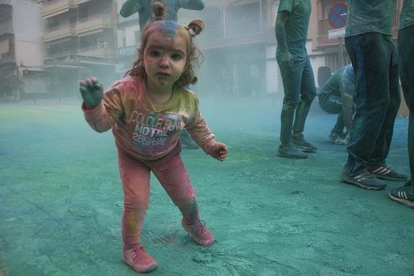 Hasta los más pequeños han disfrutado de la Colour Run. Hasta los más pequeños han disfrutado de la Colour Run.