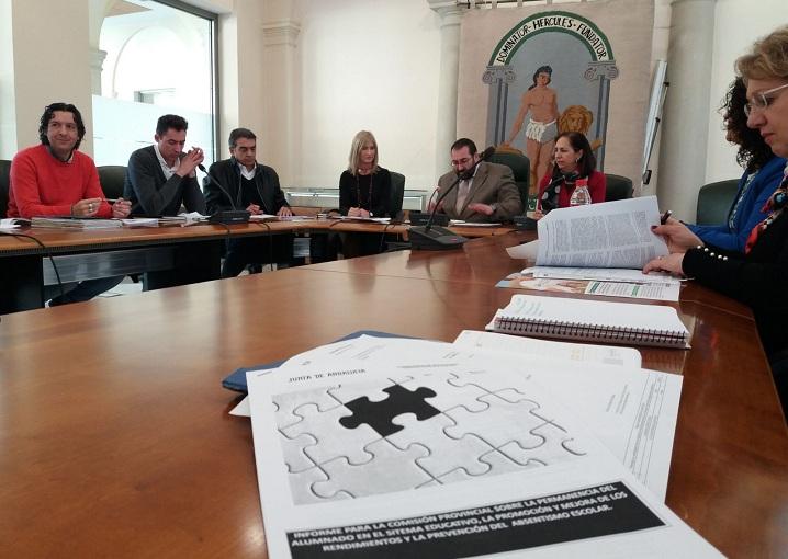 Reunión de la Comisión Provincial contra el Absentismo Escolar Reunión de la Comisión Provincial contra el Absentismo Escolar.