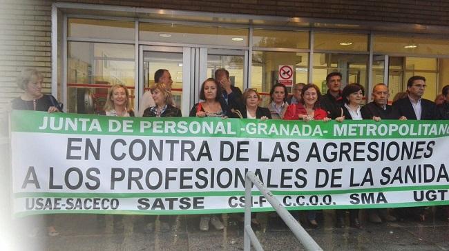Concentración para rechazar la agresión. Concentración para rechazar la agresión.