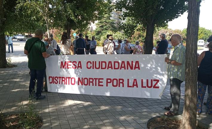 Pancarta en la movilización llevada a cabo este viernes en Granada.
