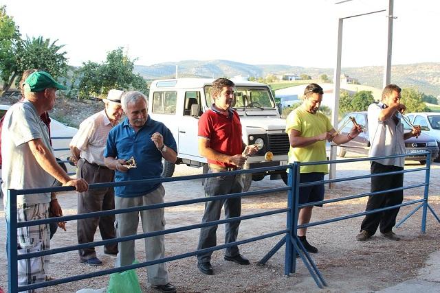 Participantes durante el concurso.