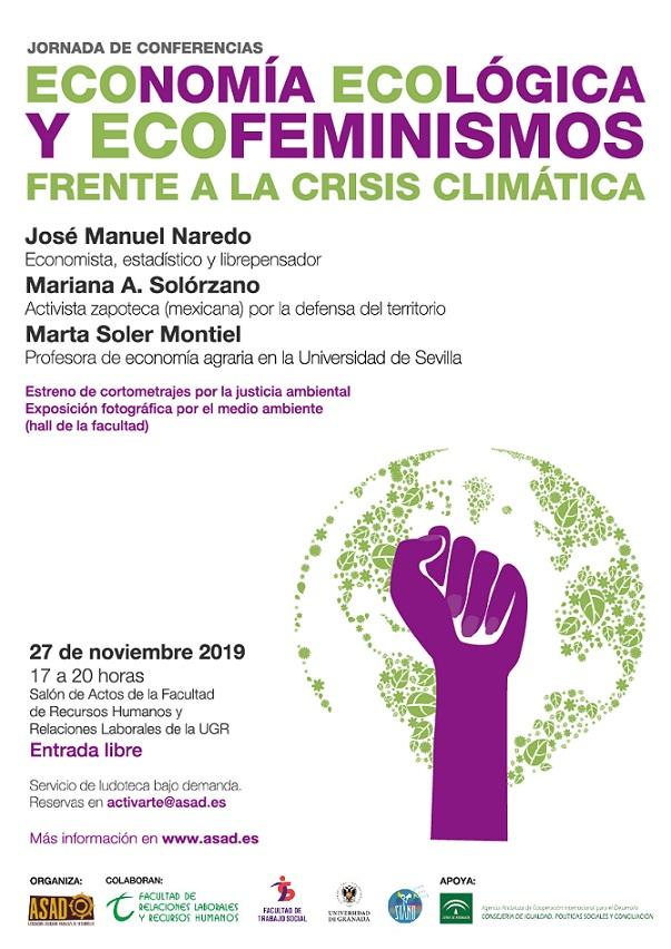 Cartel de la jornada de conferencias.