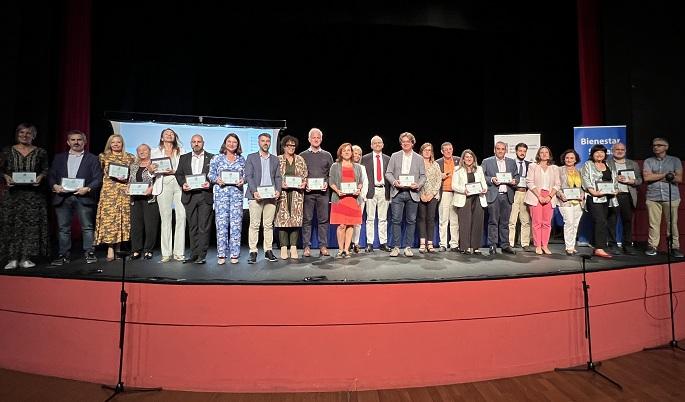 Entrega de premios en el Congreso Nacional de Atenciones Domiciliarias. 