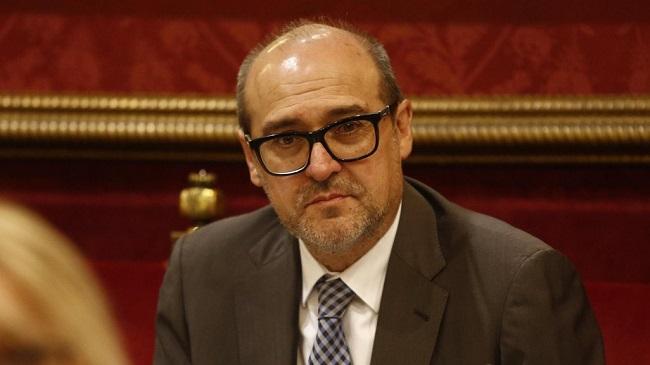 José María Corpas, en su etapa como concejal socialista en el Ayuntamiento de Granada. 