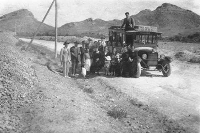 Correo Lorca-Vélez Rubio-Cúllar en 1918. ¿Vino en este coche el virus de la gripe desde el Levante hasta el Noreste de Granada?