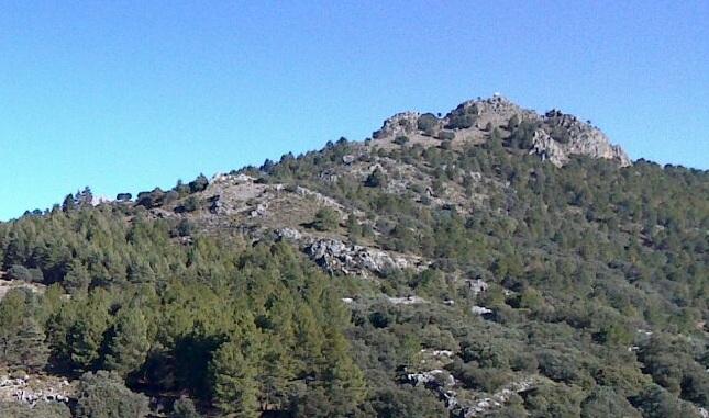 Cerro del Corzo, en la Sierra de Huétor, donde se produjo uno de los rescates.