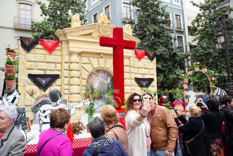 Ambiente en la Plaza del Carmen.