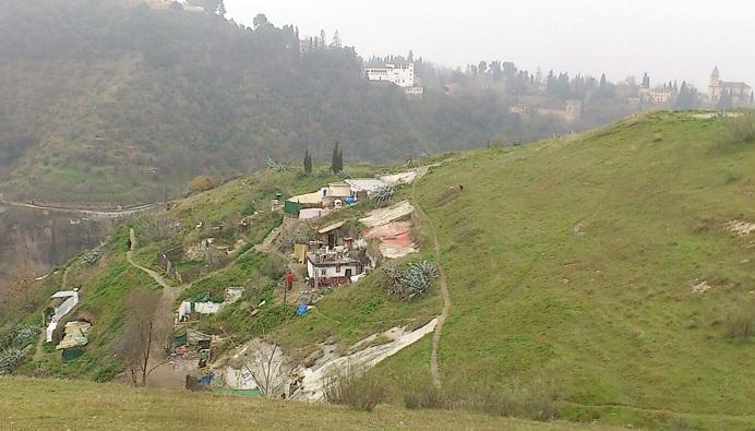 Cuevas en la zona de San Miguel Alto.