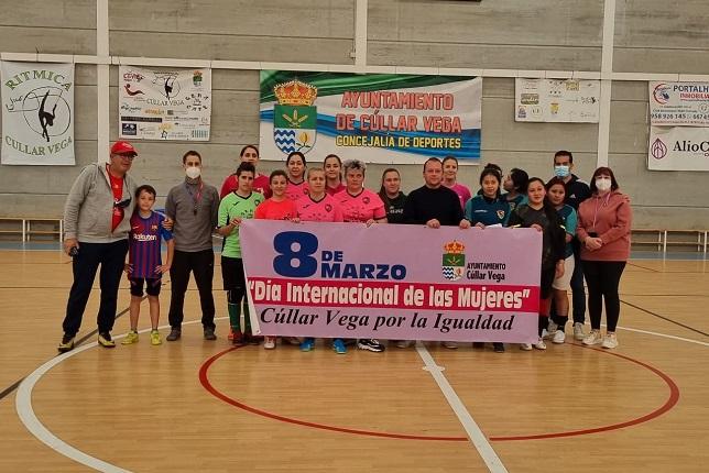 fotos de la VII Jornada de Fútbol Sala Femenino por la Igualdad celebrada en Cúllar Vega.