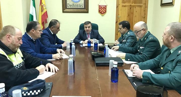 Junta extraordinaria de seguridad en Deifontes Junta extraordinaria de seguridad en Deifontes.
