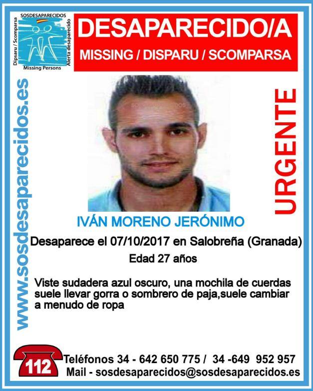 Mensaje difundido por la Guardia Civil Mensaje difundido por la Guardia Civil.