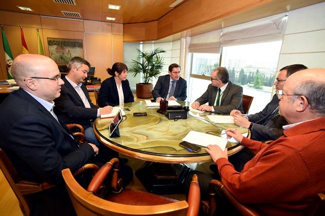 Reunión de los grupos de Diputación con Endesa. Reunión de los grupos de Diputación con Endesa.