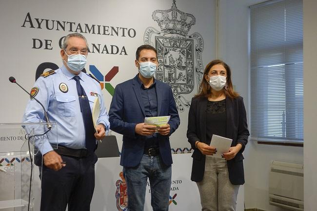 De izquierda a derecha, José Antonio Moreno, Eduardo Castillo y Raquel Ruz.