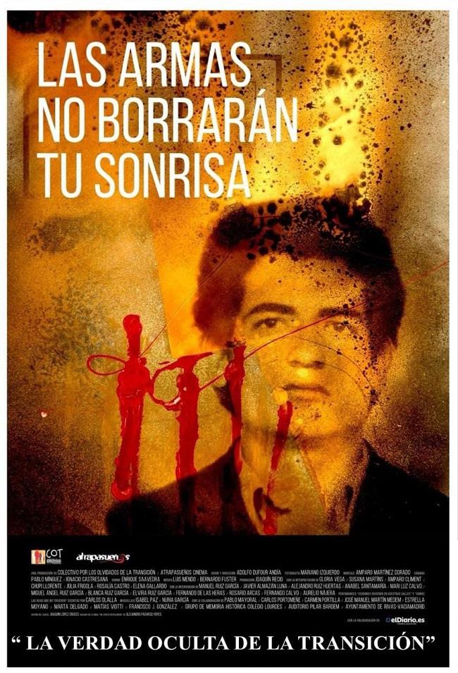 Cartel del documental sobre Arturo Ruiz y las víctimas de la Transición. 