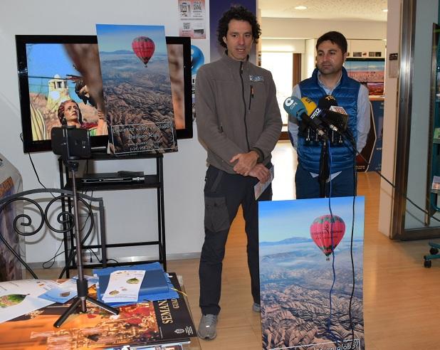 Presentación del Festival de Aerostación de Granada.