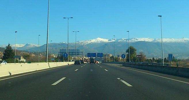 Tramo de Circunvalación de Granada. 