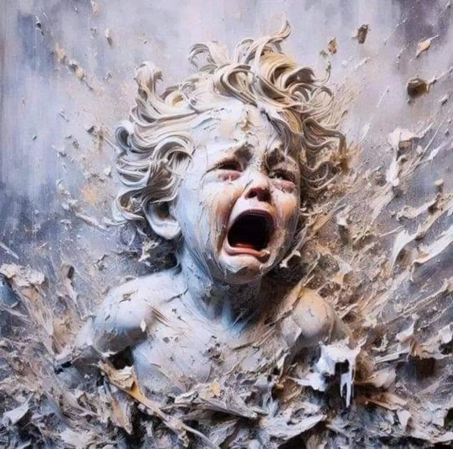 'El grito de Gaza' (Omar Estaar).