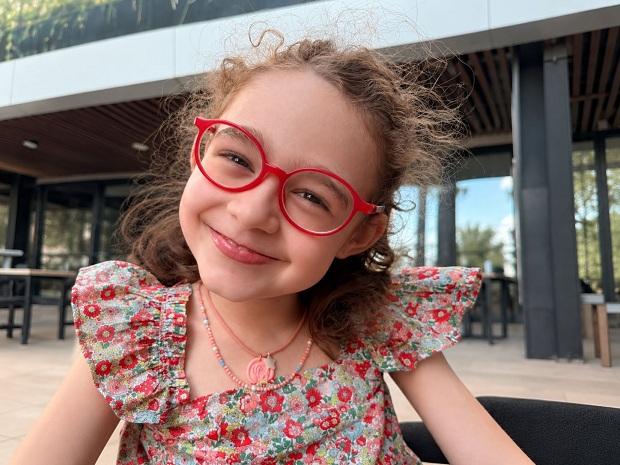 Elenita y su sonrisa. 