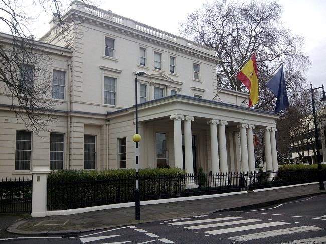 Embajada de España en Londres.