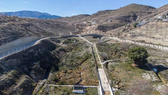 Entorno del manantial Siete Fuente, que abastece a Baza. 