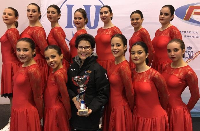 Las granadinas completaron una brillante prueba. Las granadinas completaron una brillante prueba.