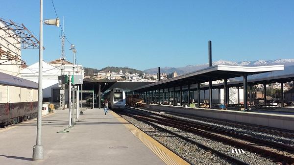 Imagen de la estación de tren el pasado octubre.