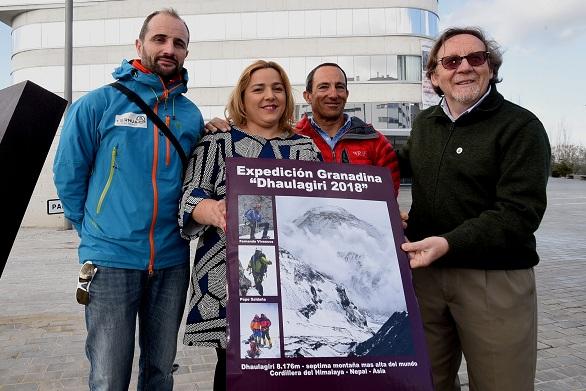 Presentación de la expedición granadina al Himalaya.