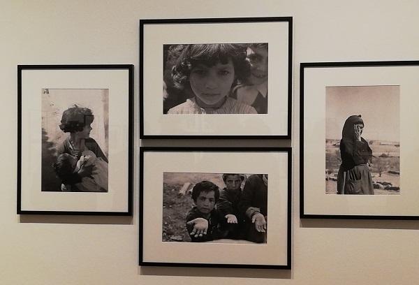 Detalle de la exposición de fotografías de Carlos Saura.