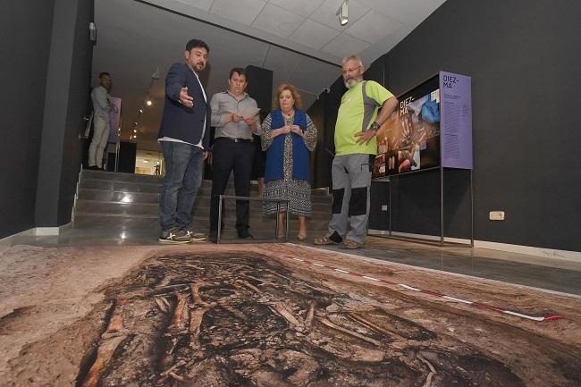 La exposición se ha instalado en la Casa Molino Ángel Ganivet.