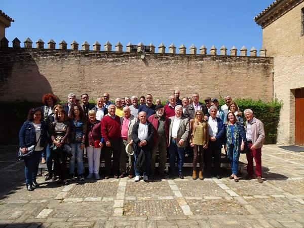 Representantes de colectivos memorialistas reunidos la pasada semana en Sevilla.