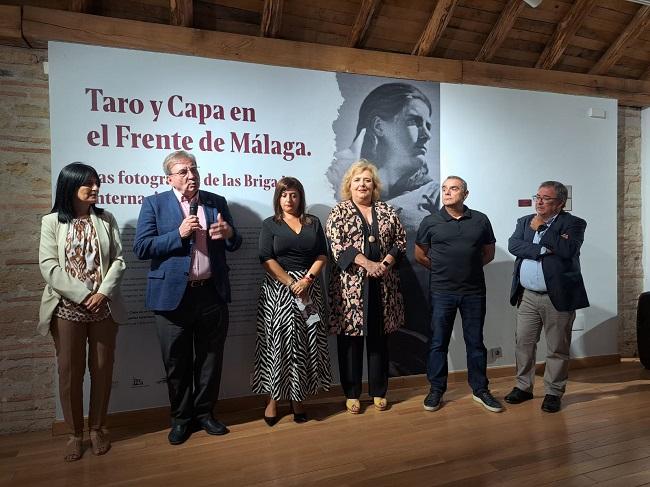 El secretario de Estado de Memoria Democrática, durante su intervención en la inauguración de la exposición. 