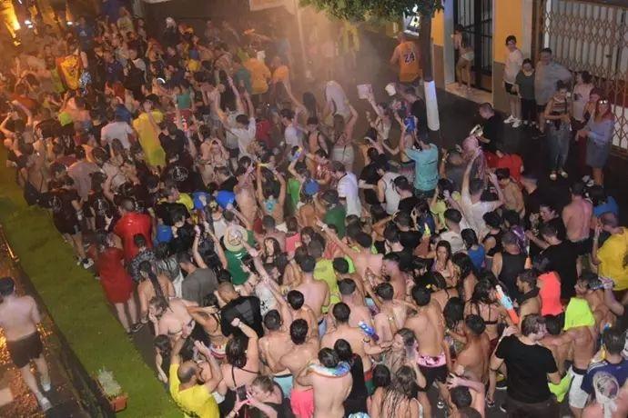 Fiesta del agua en una imagen de archivo.