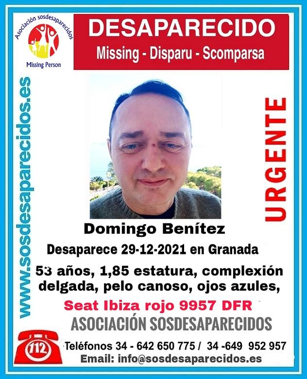 Alerta difundida sobre la desaparición