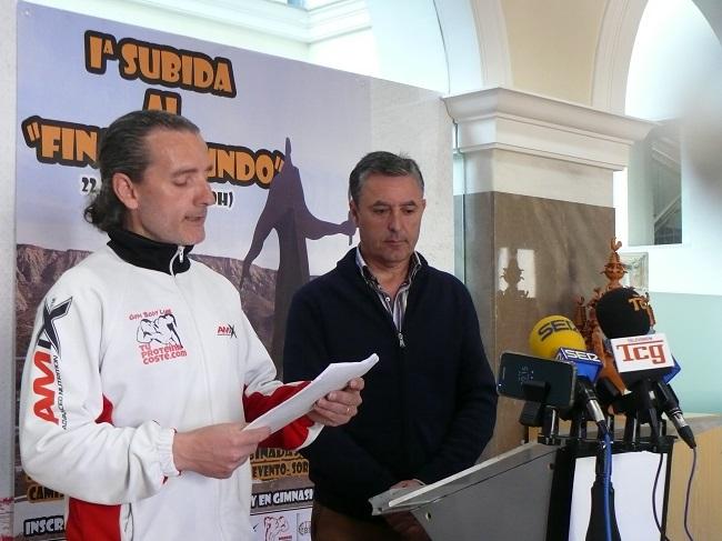 El concejal de Deporte y el director del Gimnasio Body Line.