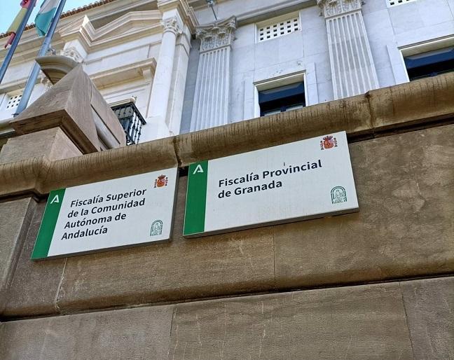 Detalle de la sede de la Fiscalía de Granada.