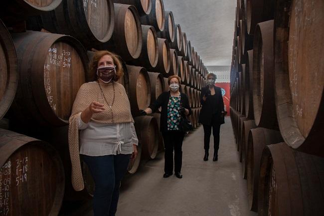 María Elena, Ángeles y Nuria.