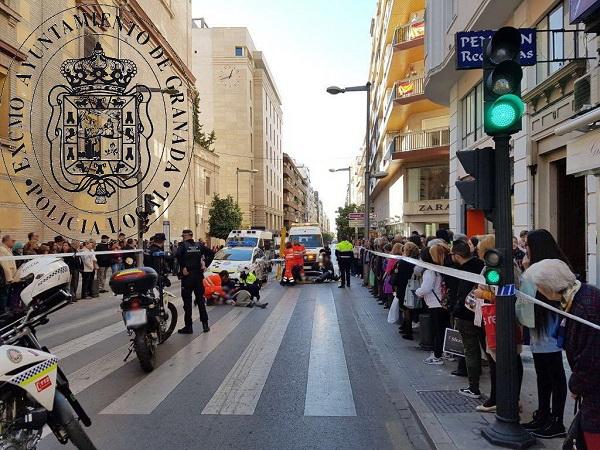 El accidente ha ocurrido a las 12.45 horas.